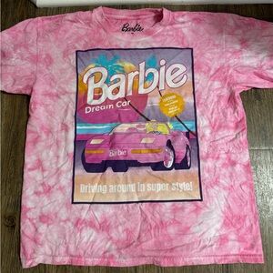 Tie Dye Barbie Shirt in Pink